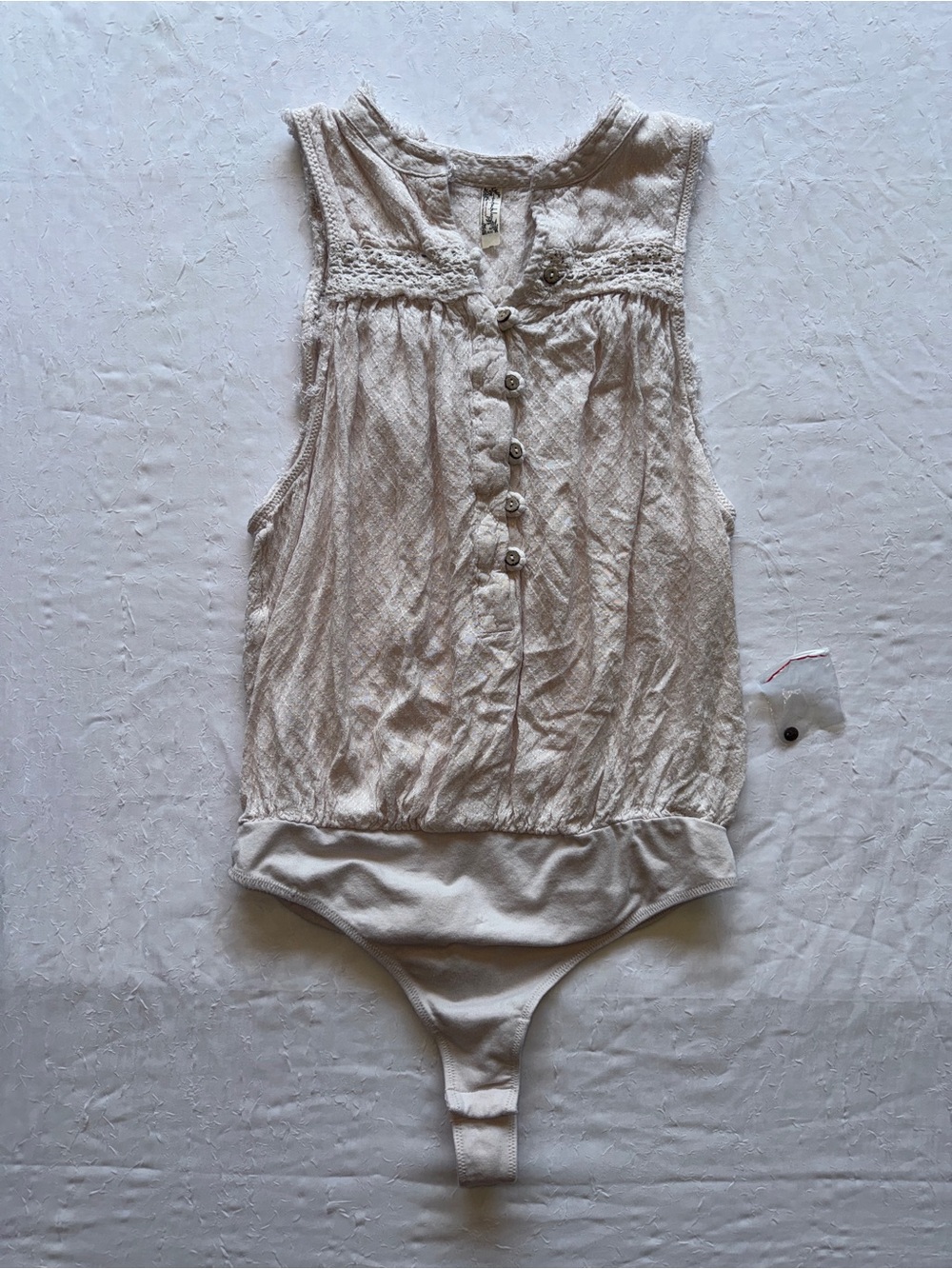 Free People $68 Bodysuit NWOT - Picture 2 of 10